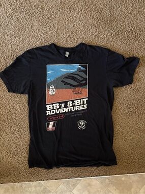 BB's 8-Bit Adventures Graphic Tee - Black